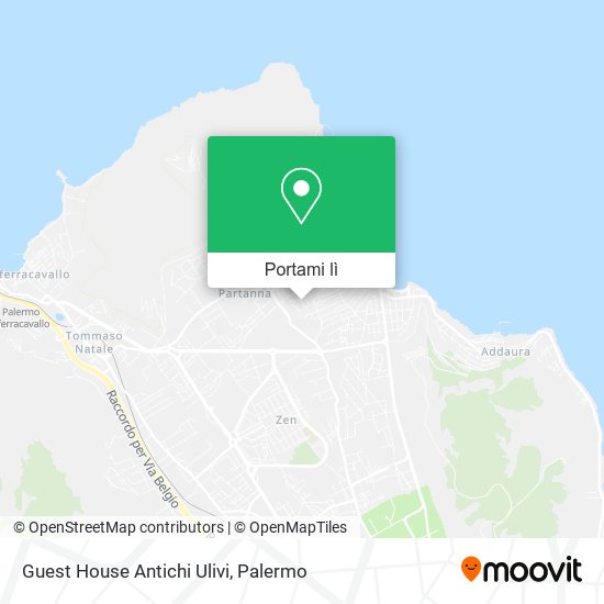 Mappa Guest House Antichi Ulivi