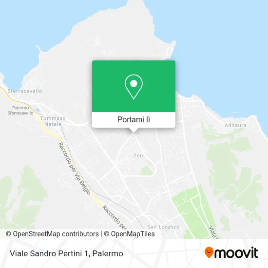 Mappa Viale Sandro Pertini  1