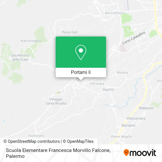 Mappa Scuola Elementare Francesca Morvillo Falcone