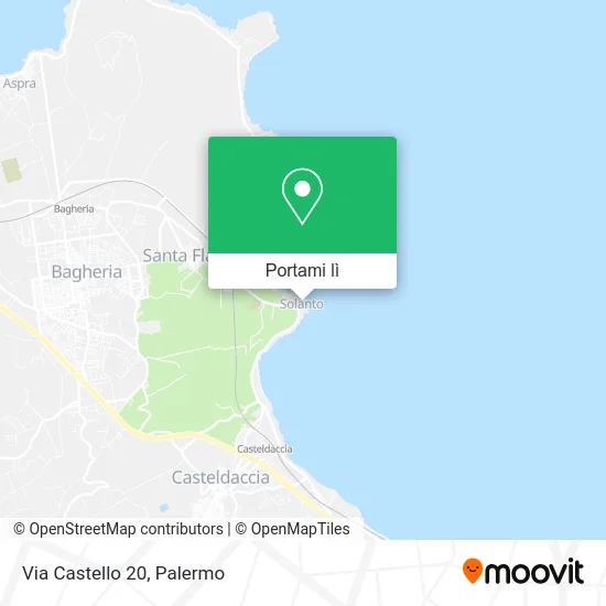 Mappa Via Castello  20