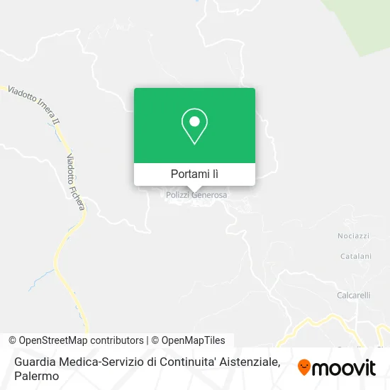 Mappa Guardia Medica-Servizio di Continuita' Aistenziale