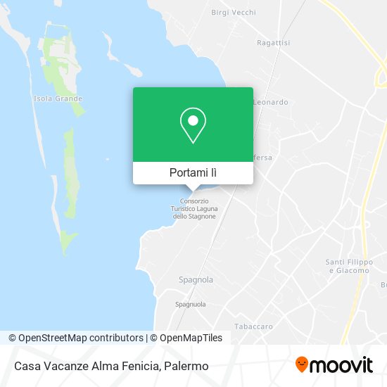 Mappa Casa Vacanze Alma Fenicia