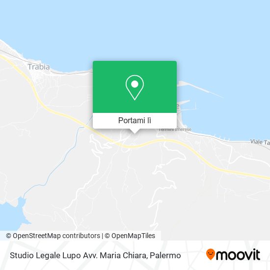 Mappa Studio Legale Lupo Avv. Maria Chiara