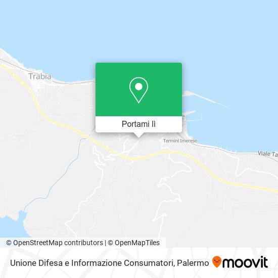 Mappa Unione Difesa e Informazione Consumatori
