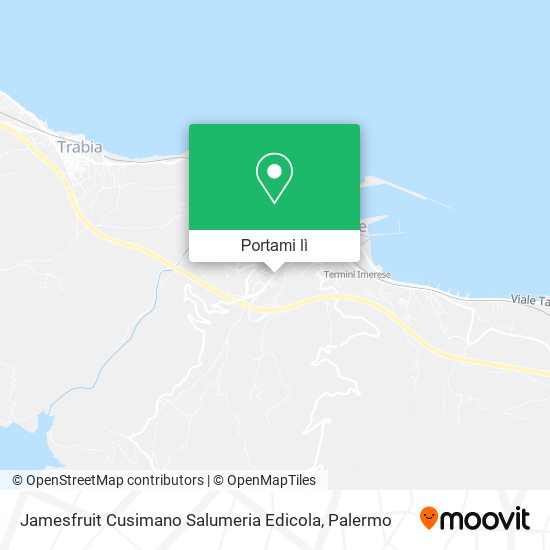 Mappa Jamesfruit Cusimano Salumeria Edicola
