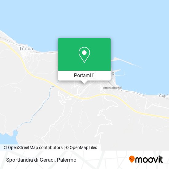 Mappa Sportlandia di Geraci