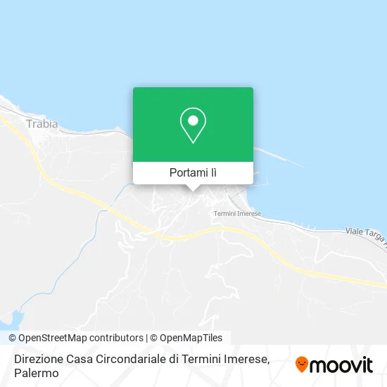 Mappa Direzione Casa Circondariale di Termini Imerese