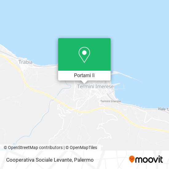 Mappa Cooperativa Sociale Levante