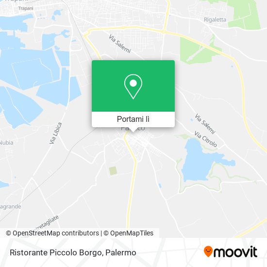 Mappa Ristorante Piccolo Borgo