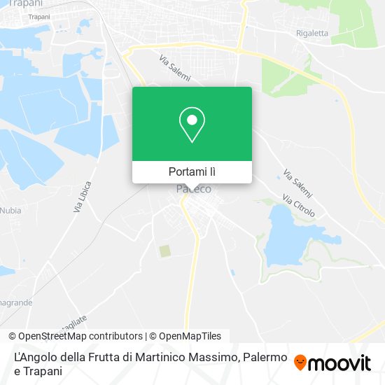 Mappa L'Angolo della Frutta di Martinico Massimo