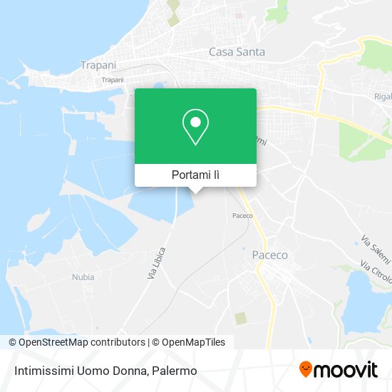 Mappa Intimissimi Uomo Donna