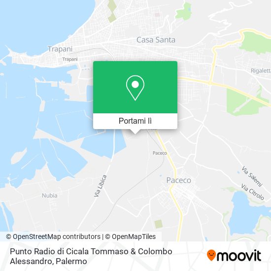 Mappa Punto Radio di Cicala Tommaso & Colombo Alessandro