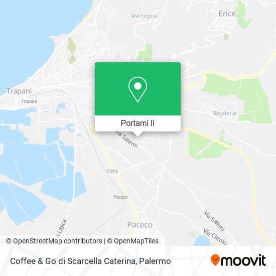 Mappa Coffee & Go di Scarcella Caterina