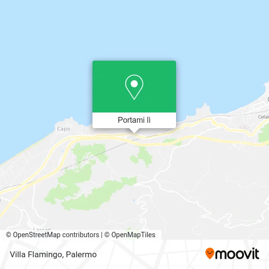 Mappa Villa Flamingo