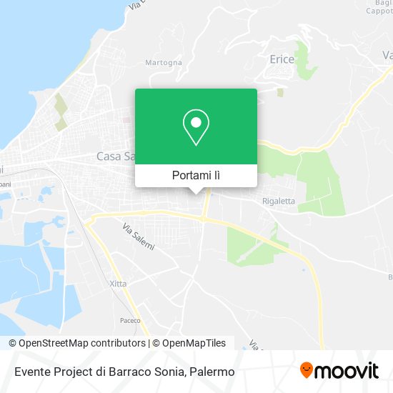 Mappa Evente Project di Barraco Sonia