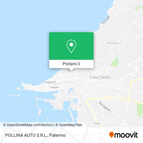 Mappa POLLINA AUTO S.R.L.