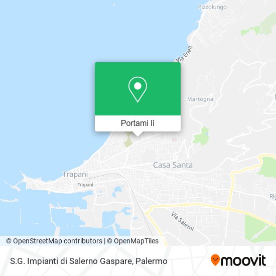 Mappa S.G. Impianti di Salerno Gaspare