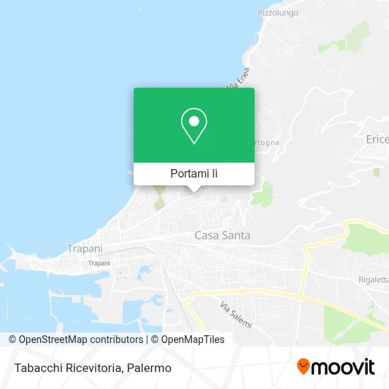 Mappa Tabacchi Ricevitoria