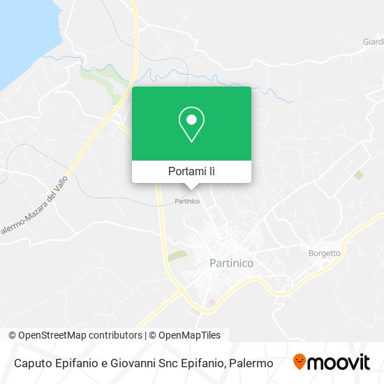 Mappa Caputo Epifanio e Giovanni Snc Epifanio