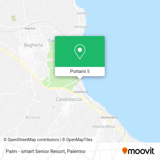 Mappa Palm - smart Senior Resort