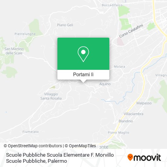 Mappa Scuole Pubbliche Scuola Elementare F. Morvillo Scuole Pubbliche