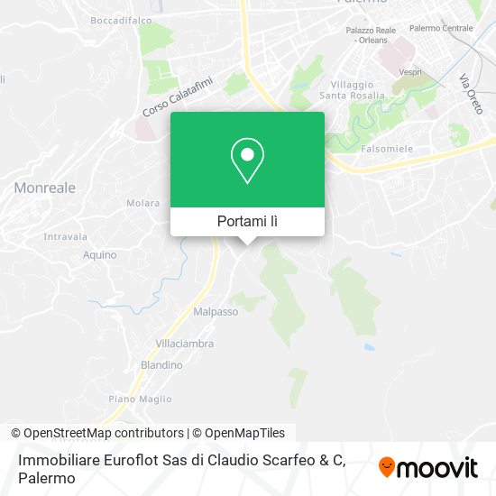 Mappa Immobiliare Euroflot Sas di Claudio Scarfeo & C