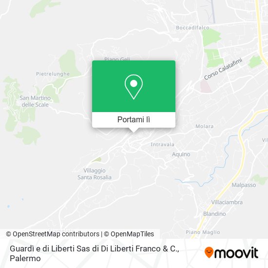Mappa Guardì e di Liberti Sas di Di Liberti Franco & C.