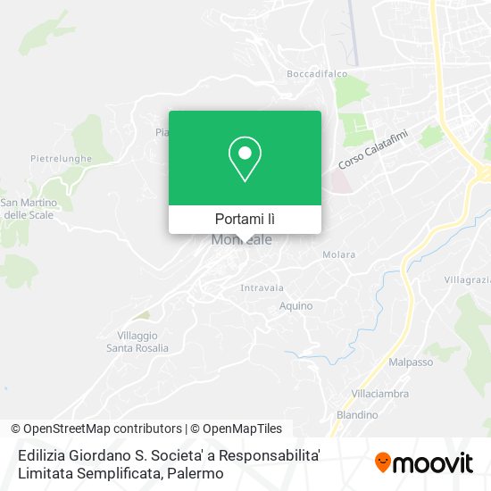 Mappa Edilizia Giordano S. Societa' a Responsabilita' Limitata Semplificata