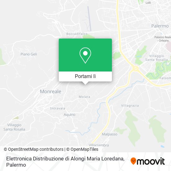 Mappa Elettronica Distribuzione di Alongi Maria Loredana