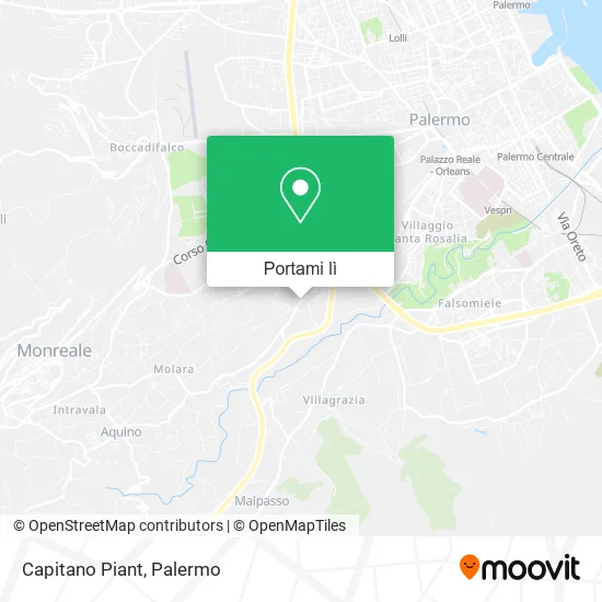 Mappa Capitano Piant