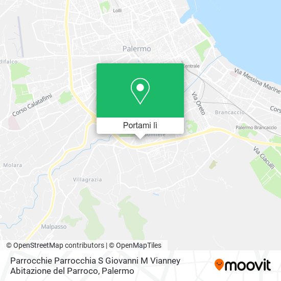 Mappa Parrocchie Parrocchia S Giovanni M Vianney Abitazione del Parroco