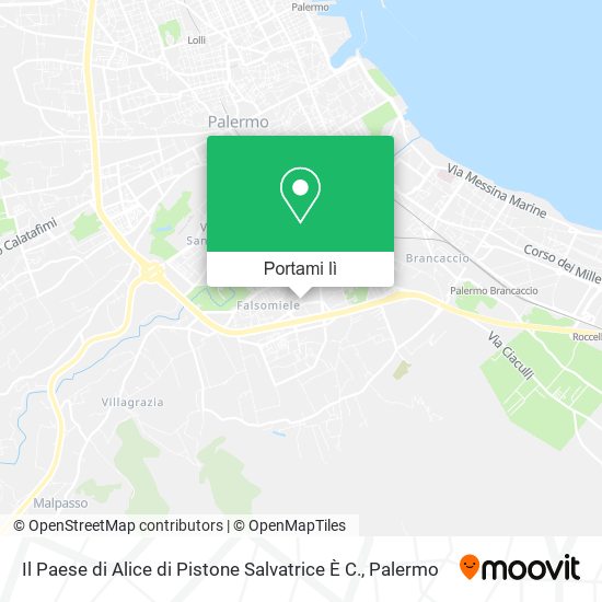 Mappa Il Paese di Alice di Pistone Salvatrice È C.