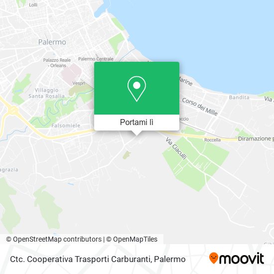 Mappa Ctc. Cooperativa Trasporti Carburanti