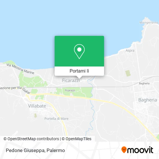 Mappa Pedone Giuseppa