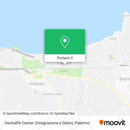 Mappa Herbalife Center (Integrazione e Diete)