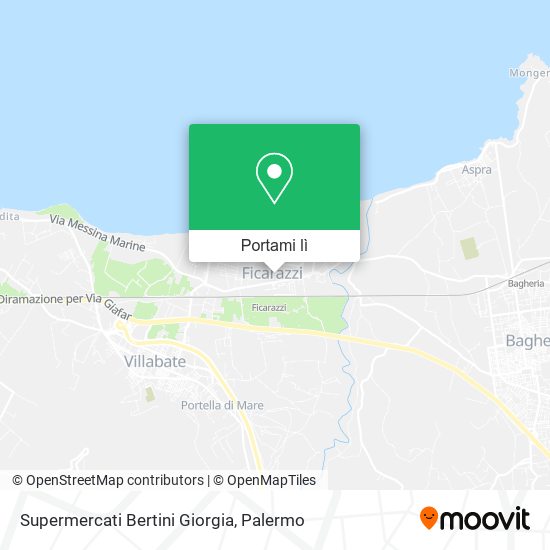 Mappa Supermercati Bertini Giorgia