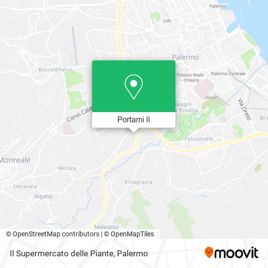 Mappa Il Supermercato delle Piante
