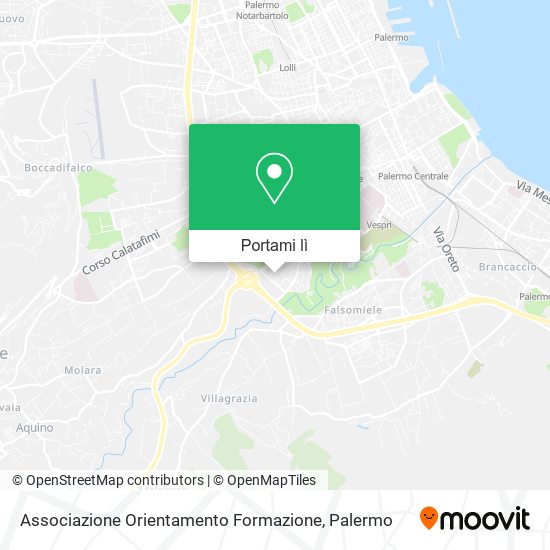 Mappa Associazione Orientamento Formazione