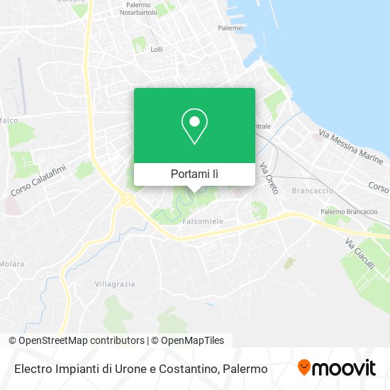 Mappa Electro Impianti di Urone e Costantino