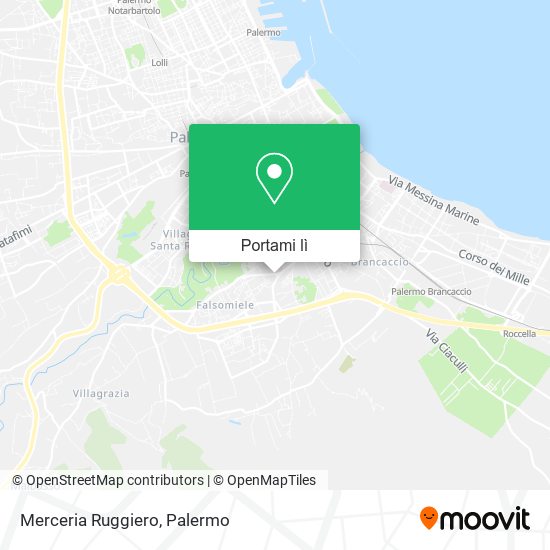 Mappa Merceria Ruggiero