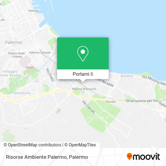 Mappa Risorse Ambiente Palermo