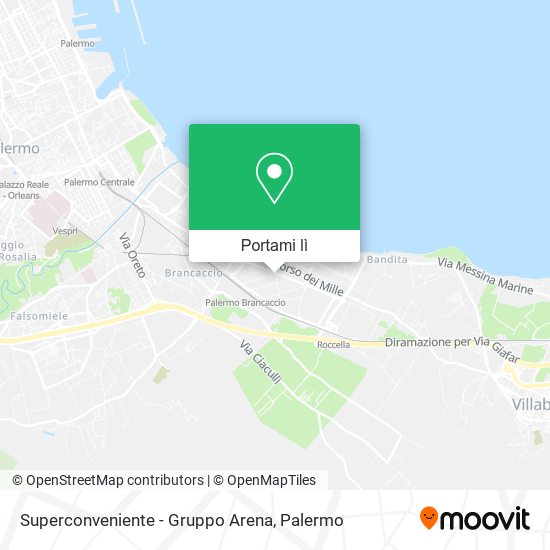 Mappa Superconveniente - Gruppo Arena
