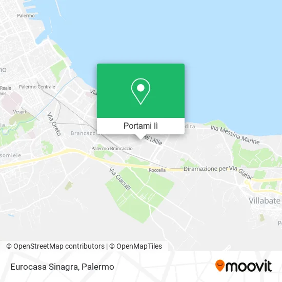 Mappa Eurocasa Sinagra
