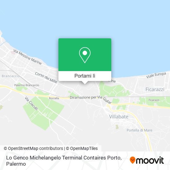 Mappa Lo Genco Michelangelo Terminal Contaires Porto