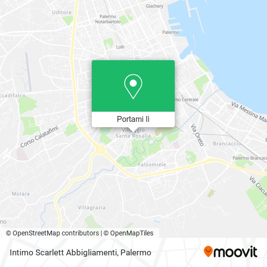 Mappa Intimo Scarlett Abbigliamenti