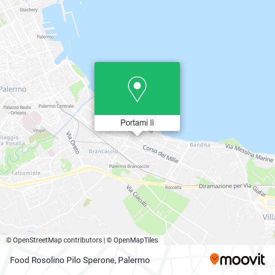 Mappa Food Rosolino Pilo Sperone