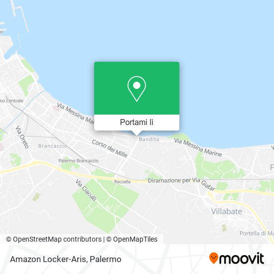 Mappa Amazon Locker-Aris