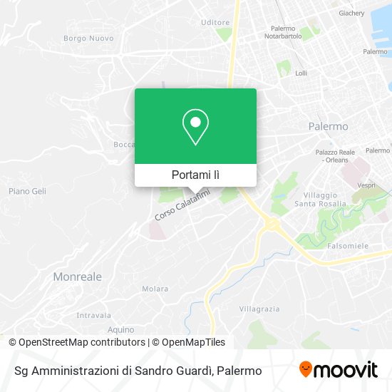 Mappa Sg Amministrazioni di Sandro Guardì