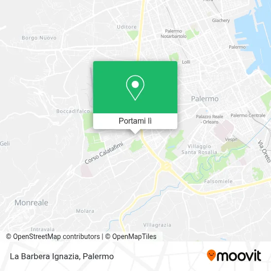 Mappa La Barbera Ignazia