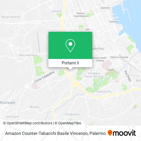 Mappa Amazon Counter-Tabacchi Basile Vincenzo